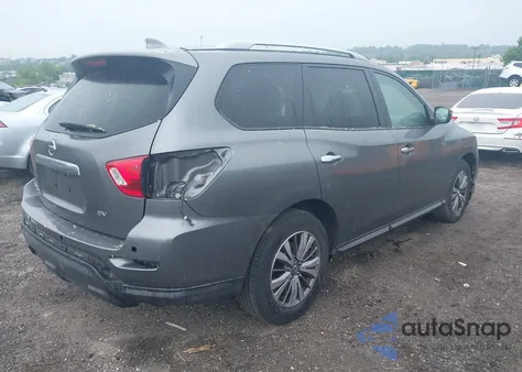 2019 Nissan Pathfinder Sv z USA, uszkodzony, nr VIN 5N1DR2MN0KC616920